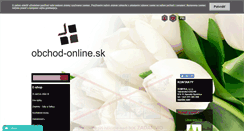 Desktop Screenshot of obchod-online.sk