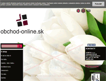 Tablet Screenshot of obchod-online.sk